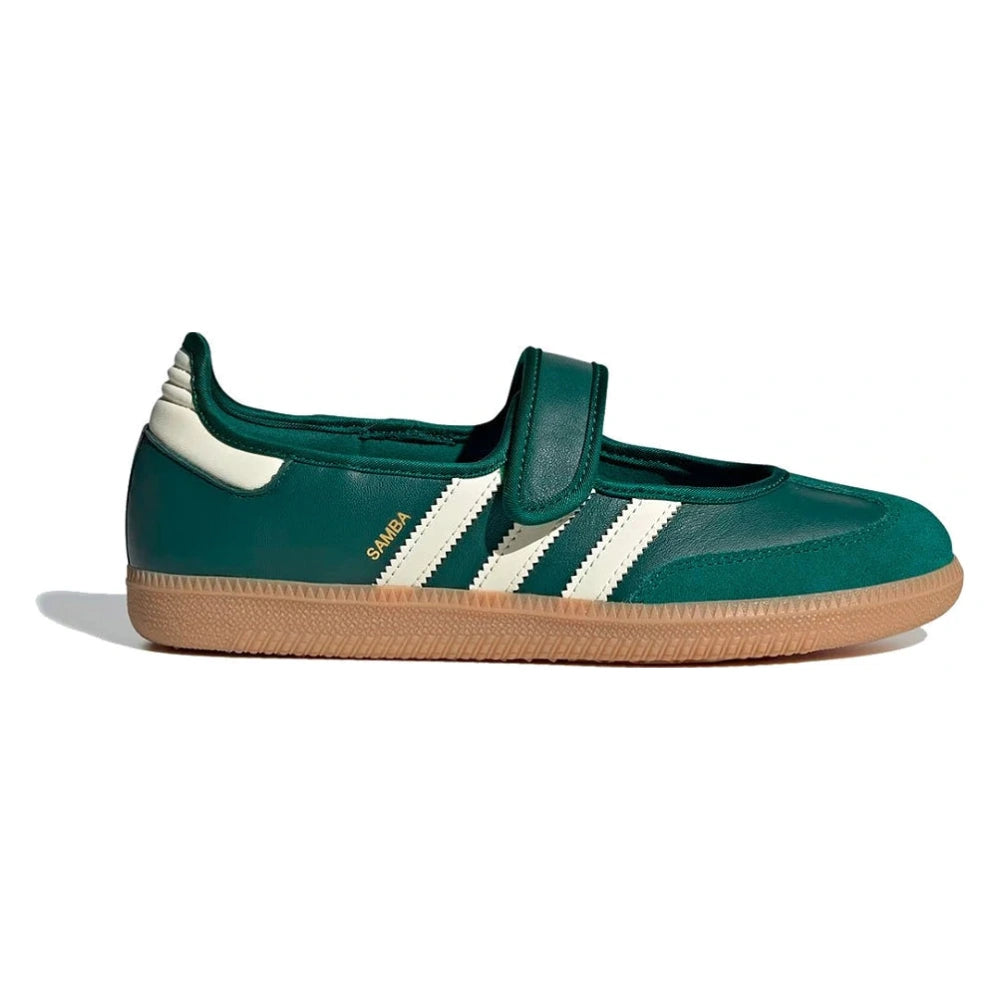 Tênis Adidas Samba Jane Green White Gum Verde