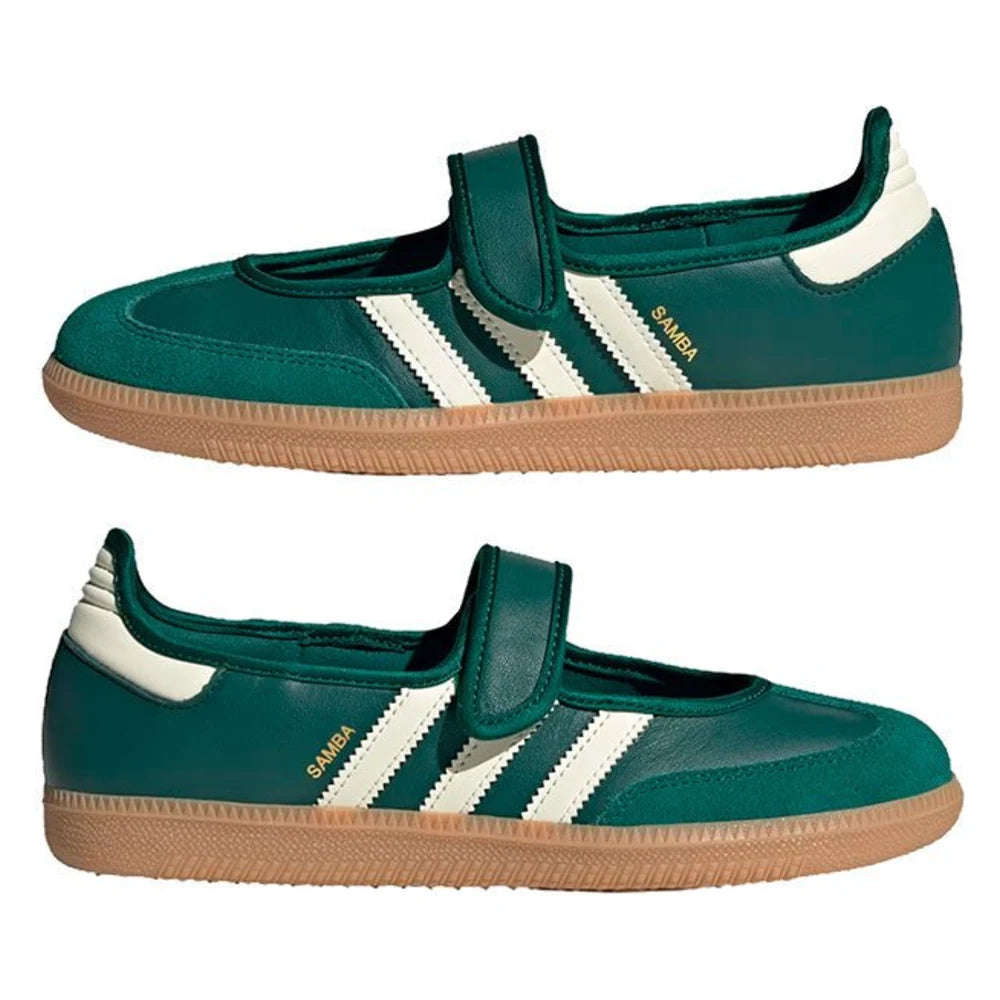 Tênis Adidas Samba Jane Green White Gum Verde - foto 4