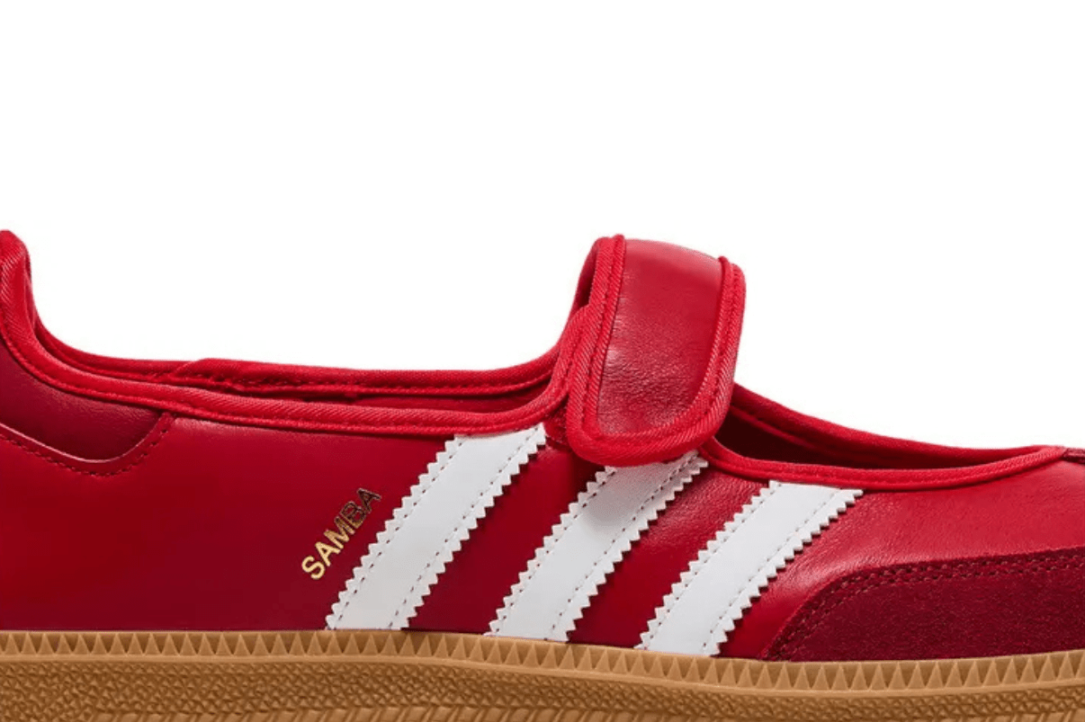 Tênis Adidas Samba Jane Scarlet Gum Vermelho