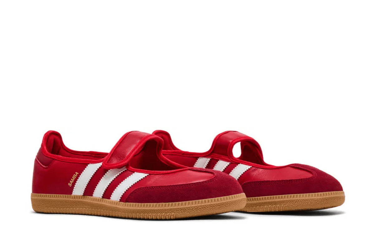 Tênis Adidas Samba Jane Scarlet Gum Vermelho