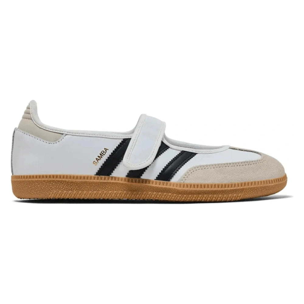 Tênis Adidas Samba Jane White Black Branco
