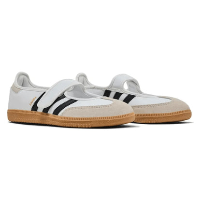 Tênis Adidas Samba Jane White Black Branco - foto 6