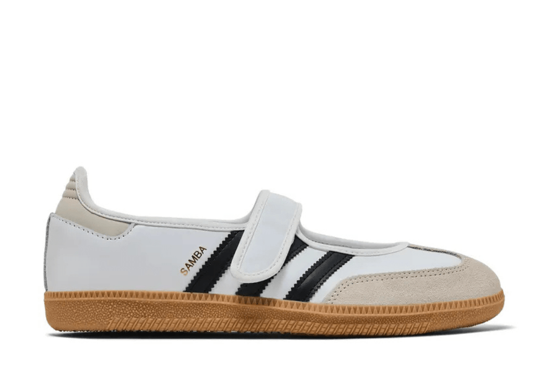 Tênis Adidas Samba Jane White Black Branco
