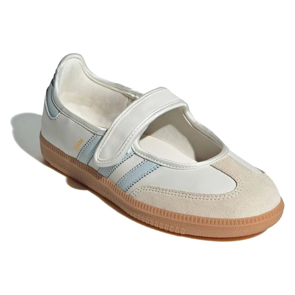 Tênis Adidas Samba Jane White Blue Gum Branco - foto 3