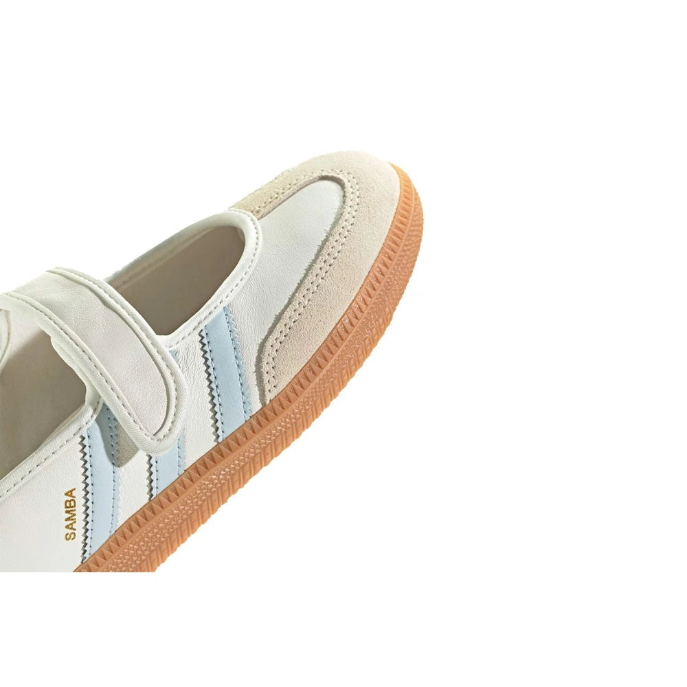 Tênis Adidas Samba Jane White Blue Gum Branco - foto 7