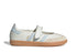 Tênis Adidas Samba Jane White Blue Gum Branco