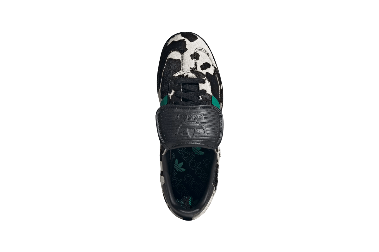 Tênis Adidas Samba LT Cow Print Black White Preto