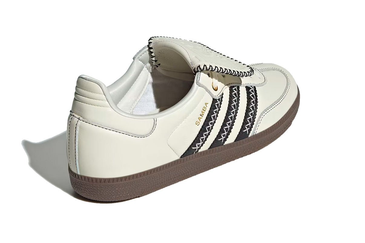 Tênis Adidas Samba LT Off White Core Black Gum Bege