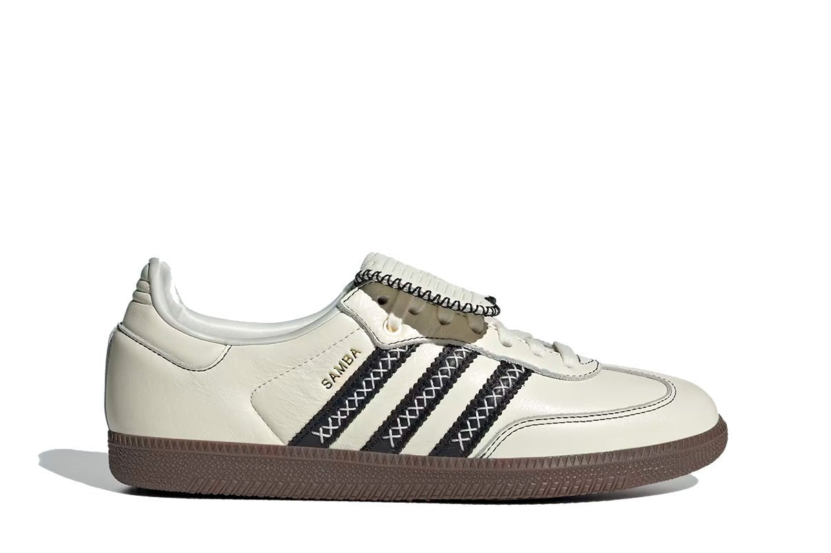 Tênis Adidas Samba LT Off White Core Black Gum Bege
