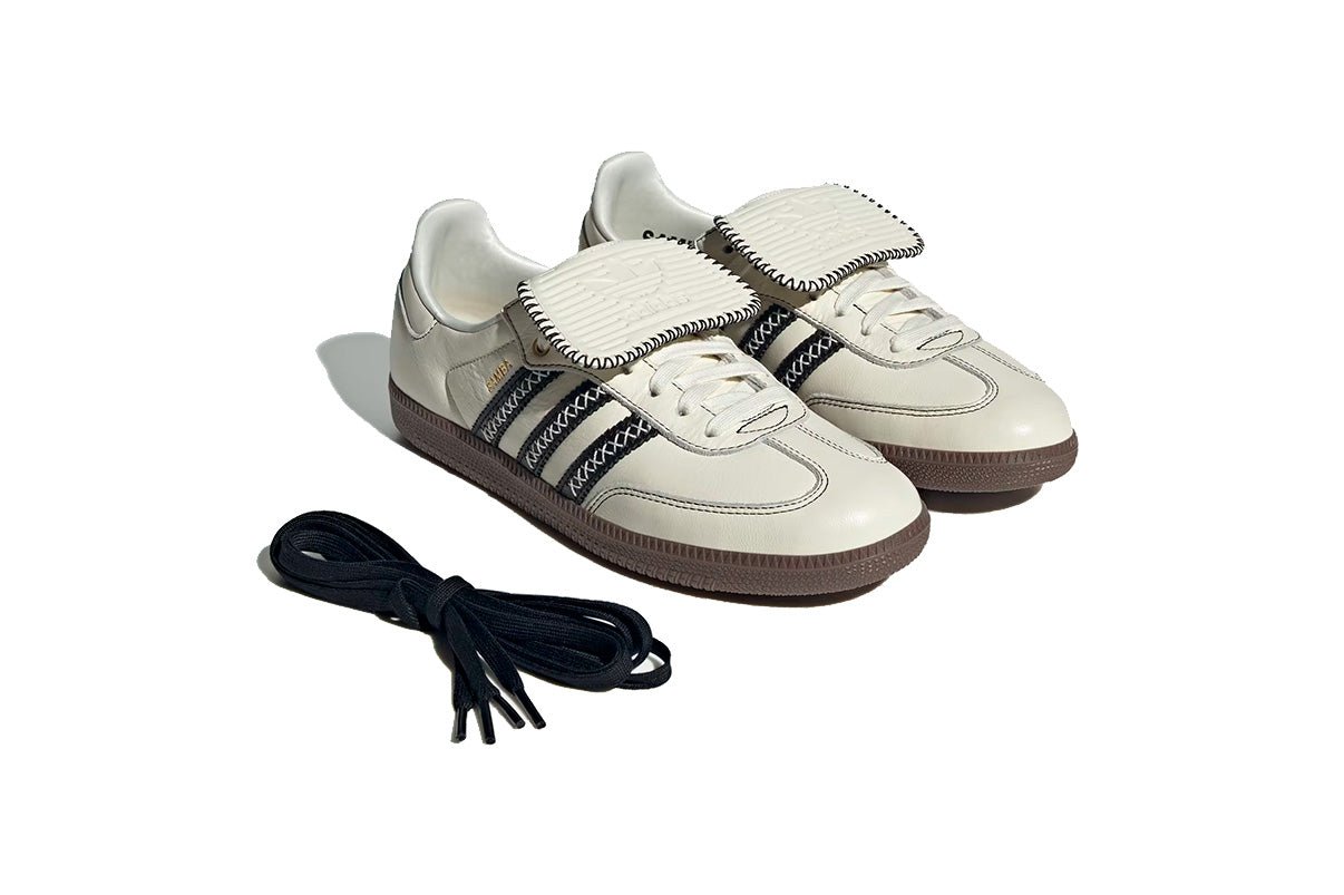 Tênis Adidas Samba LT Off White Core Black Gum Bege