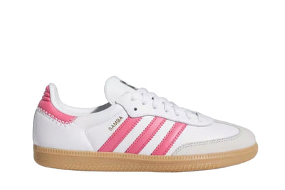 Tênis Adidas Samba OG Cloud White Rose Tone Branco