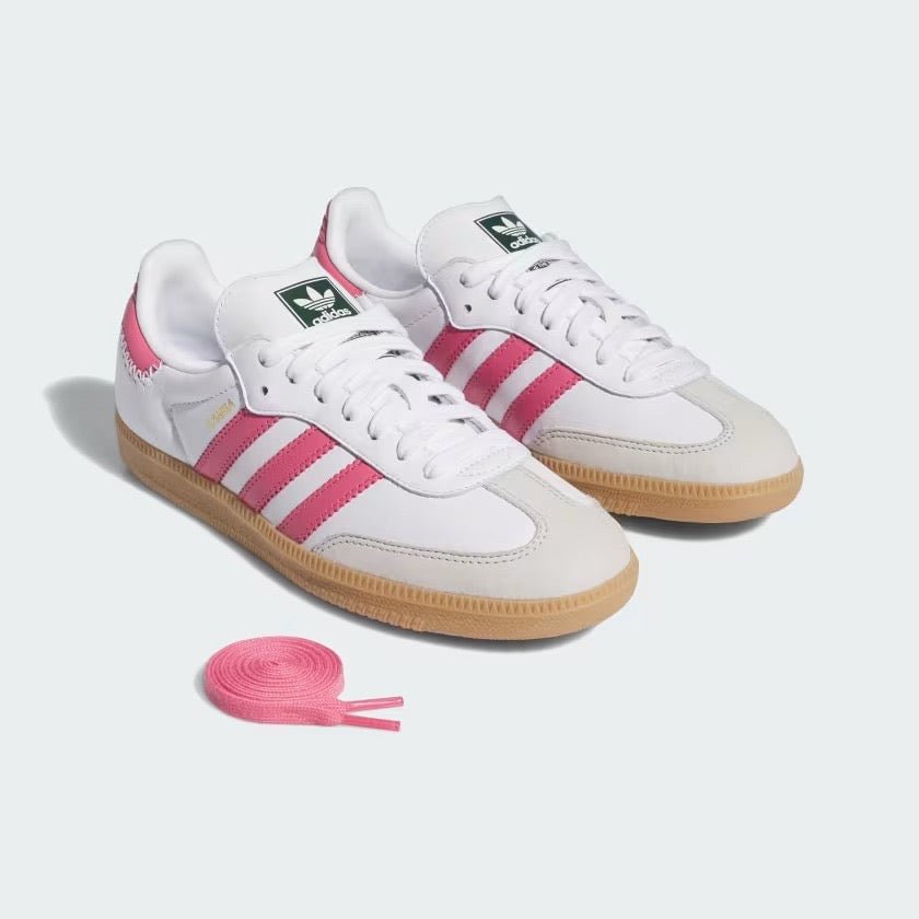 Tênis Adidas Samba OG Cloud White Rose Tone Branco