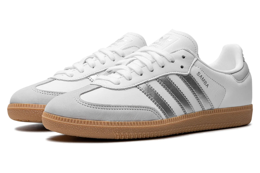 Tênis Adidas Samba OG Cloud White Silver Metallic Branco - foto 2