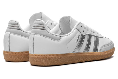 Tênis Adidas Samba OG Cloud White Silver Metallic Branco - foto 3