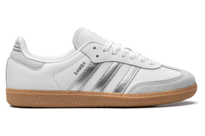 Tênis Adidas Samba OG Cloud White Silver Metallic Branco - foto 6