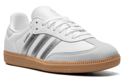 Tênis Adidas Samba OG Cloud White Silver Metallic Branco - foto 7