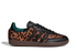 Tênis adidas Samba Og Collegiate Green Leopard Marrom