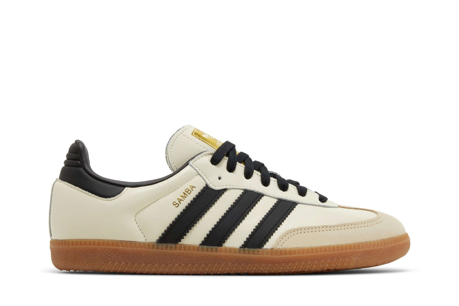 Tênis Adidas Samba OG Cream White Core Black Bege