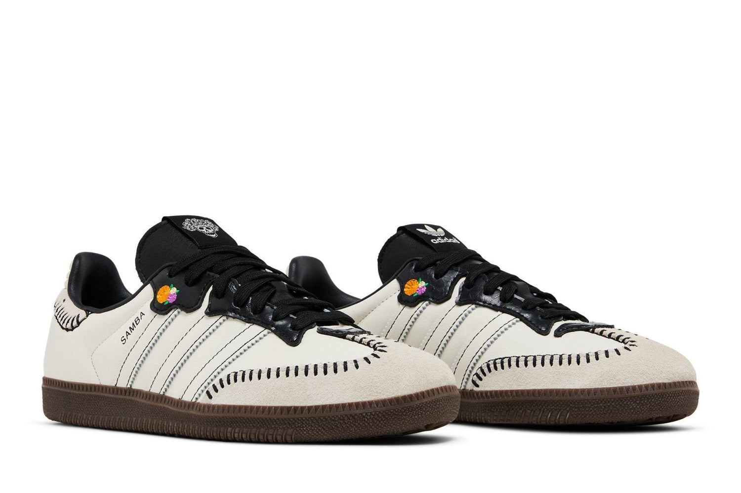 Tênis Adidas Samba OG Dia de Muertos Off White Branco