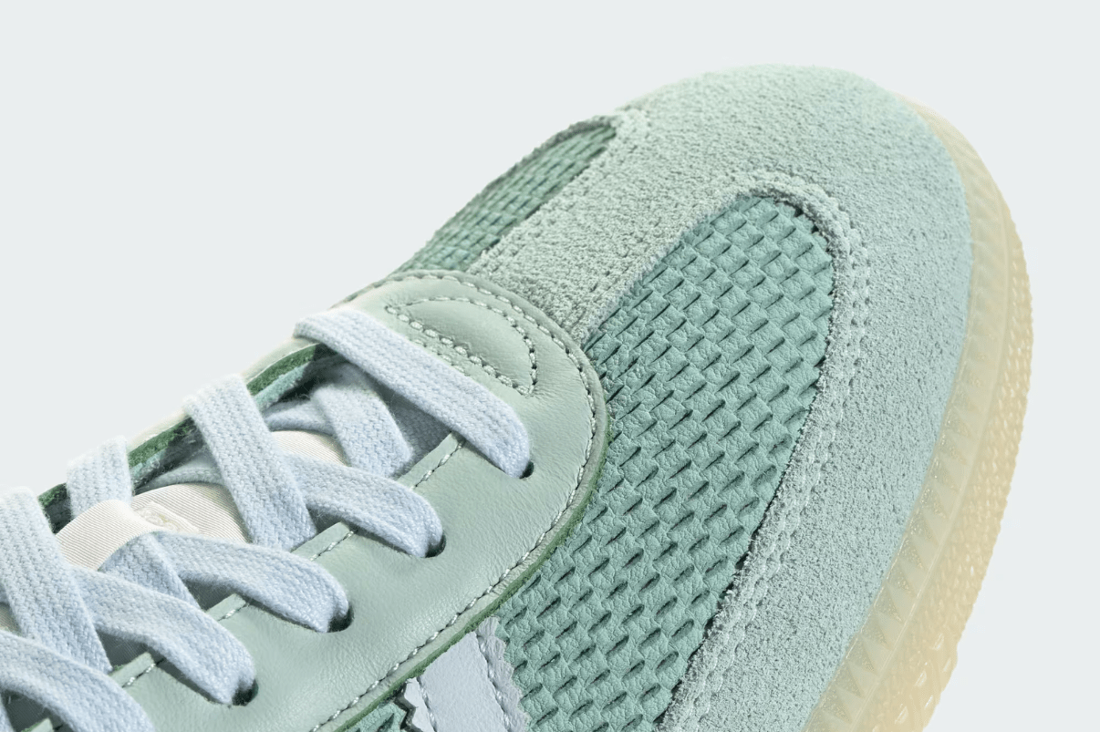 Tênis Adidas Samba OG Hazy Green Sky Tint Verde