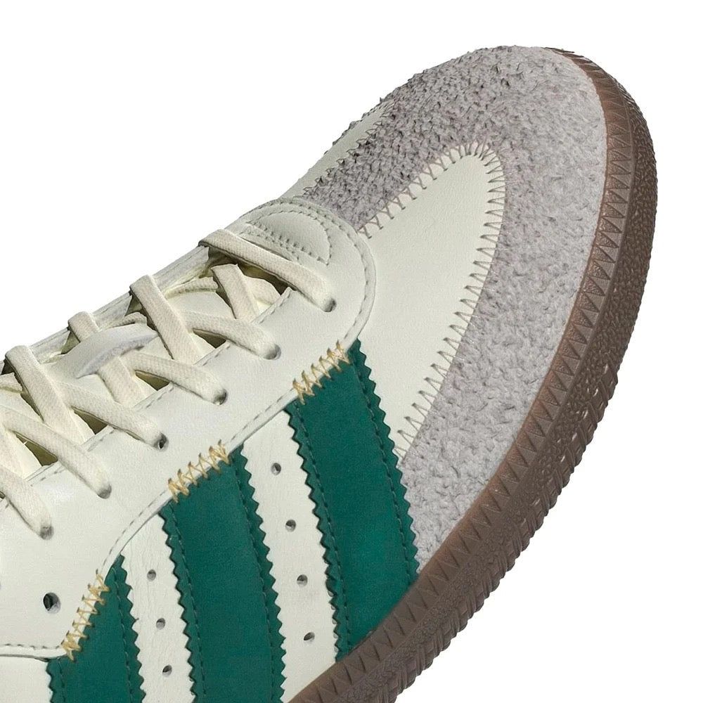 Tênis Adidas Samba OG Ivory Collegiate Green Branco