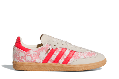 Tênis Adidas Samba OG Liberty London Better Scarlet Branco