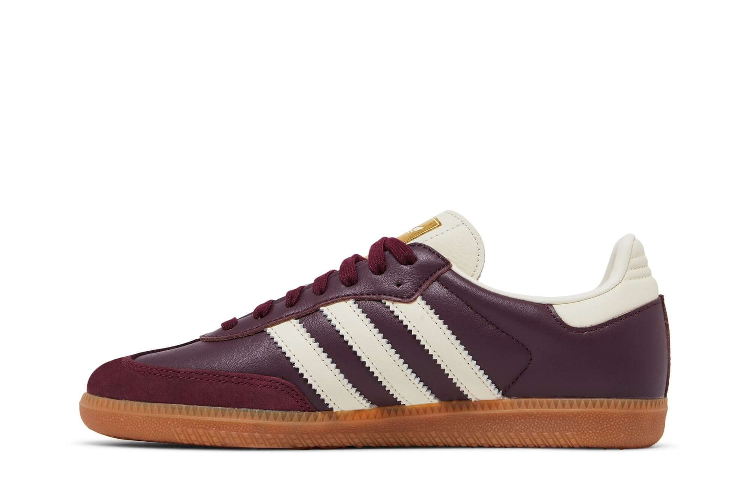 Tênis Adidas Samba OG Maroon Cream White Vinho