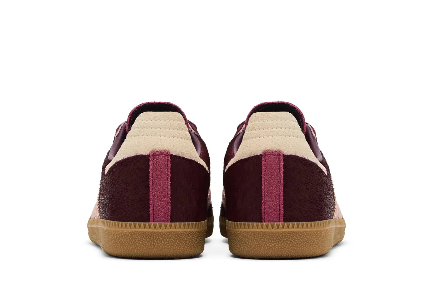 Tênis Adidas Samba OG Marron Sand Strata Pony Vinho