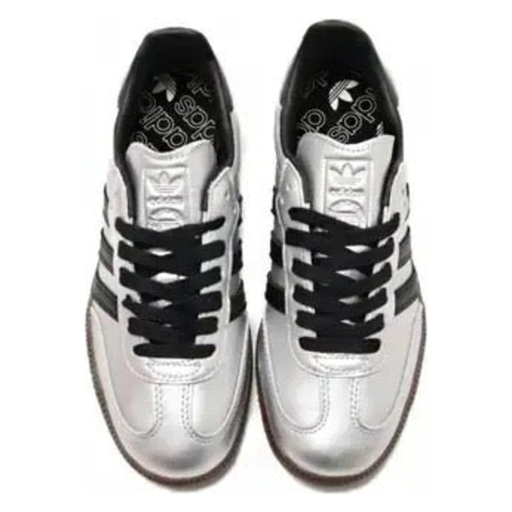 Tênis Adidas Samba OG Metallic Silver Prata - foto 4