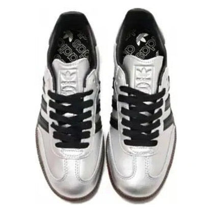 Tênis Adidas Samba OG Metallic Silver Prata - foto 4