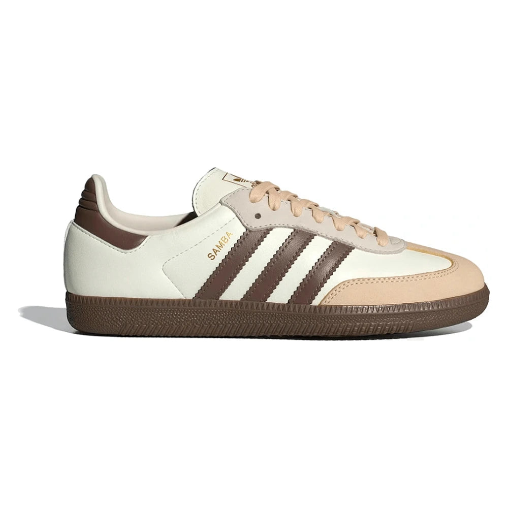 Tênis Adidas Samba OG Off White Earth Strata Gum Bege
