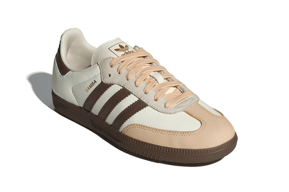 Tênis Adidas Samba OG Off White Earth Strata Gum Bege