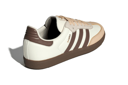 Tênis Adidas Samba OG Off White Earth Strata Gum Bege