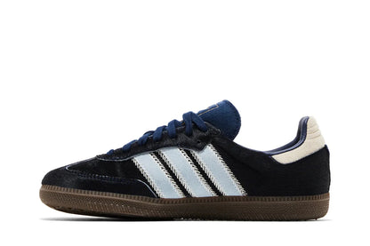 Tênis Adidas Samba OG Pony Hair Pack Night Indigo Clear Sky Azul Marinho