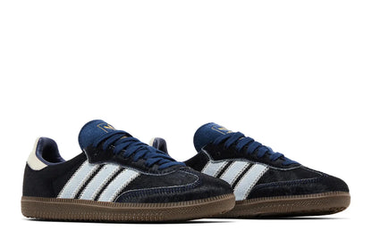 Tênis Adidas Samba OG Pony Hair Pack Night Indigo Clear Sky Azul Marinho