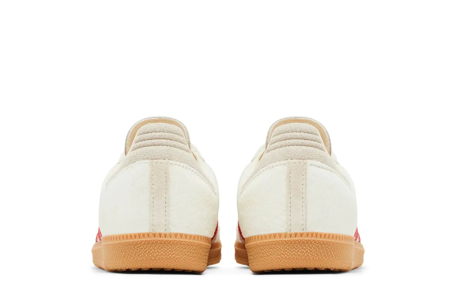 Tênis Adidas Samba OG Pony Hair Wonder Beige Better Scarlet Branco