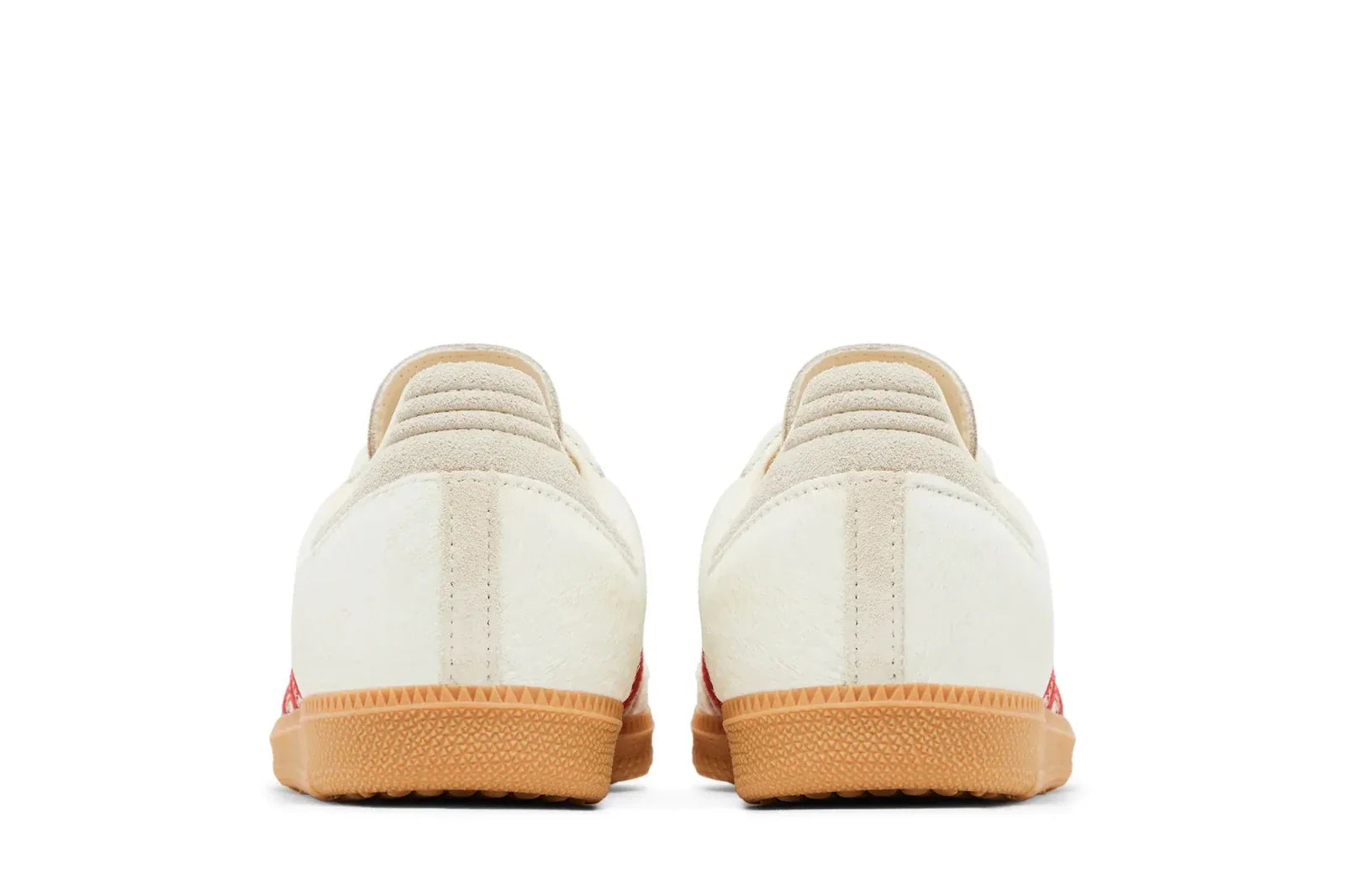 Tênis Adidas Samba OG Pony Hair Wonder Beige Better Scarlet Branco
