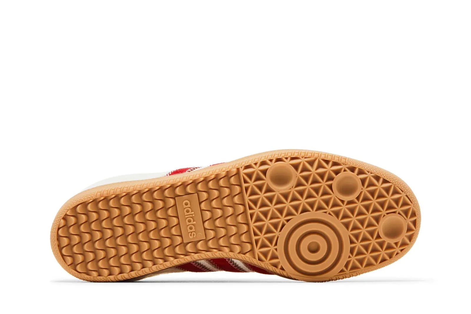 Tênis Adidas Samba OG Pony Hair Wonder Beige Better Scarlet Branco
