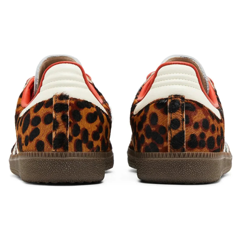 Tênis Adidas Samba OG Preloved Red Leopard Pack Marrom - foto 4
