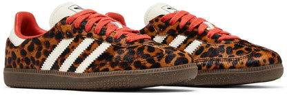 Tênis adidas Samba Og Preloved Red Leopard Pack Marrom