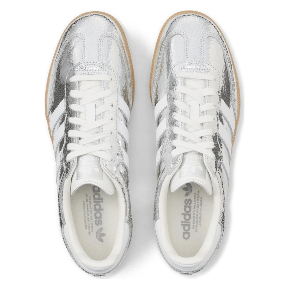 Tênis Adidas Samba OG Silver Metallic Cracked Leather Prateado - foto 3