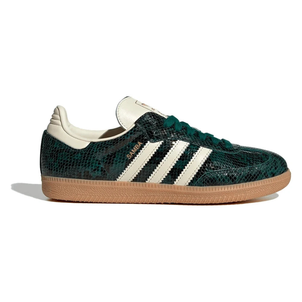 Tênis Adidas Samba OG Snakeskin Collegiate Green Verde