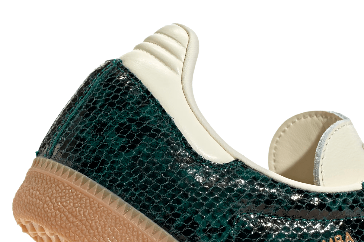 Tênis Adidas Samba OG Snakeskin Collegiate Green Verde