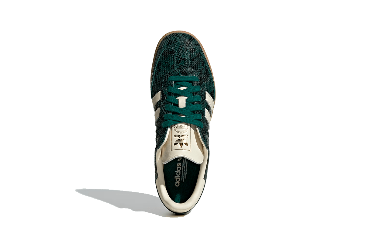 Tênis Adidas Samba OG Snakeskin Collegiate Green Verde