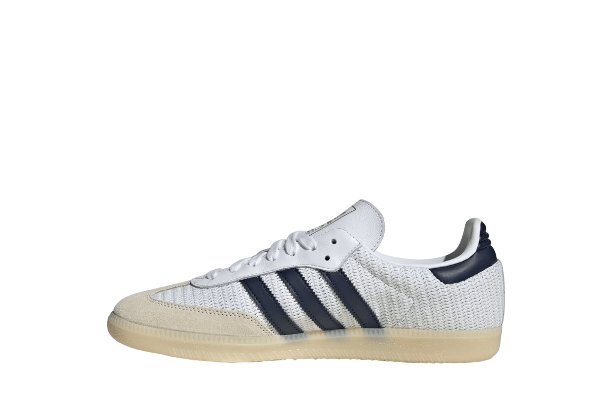 Tênis Adidas Samba OG White Night Indigo Branco