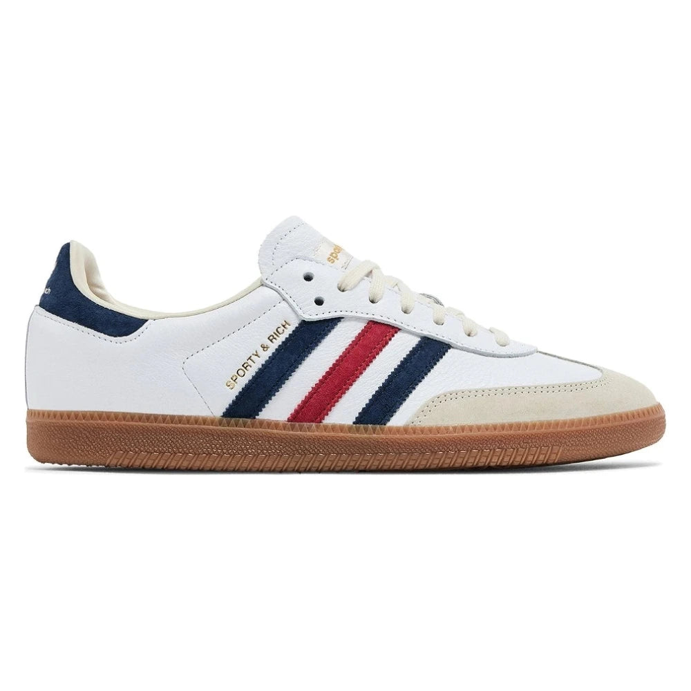 Tênis Adidas Samba OG x Sporty &amp; Rich USA Branco