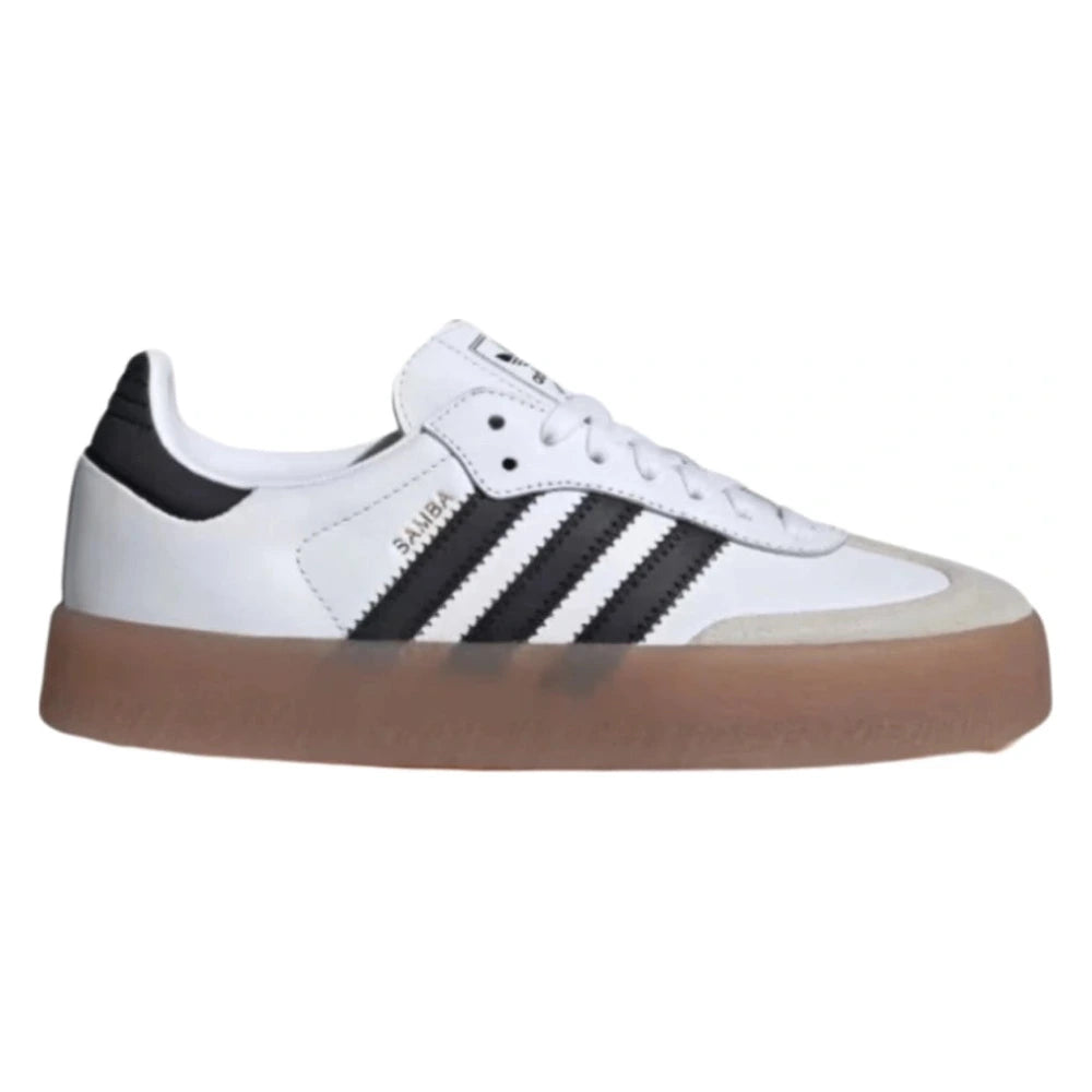 Tênis Adidas Sambae Cloud White Silver Metallic Gold Branco