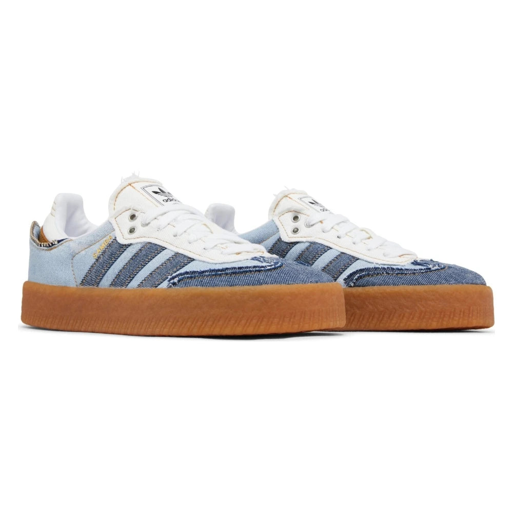 Tênis Adidas Sambae Denim Azul - foto 5