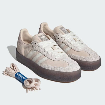 Tênis adidas Sambae Linen Gum Bege