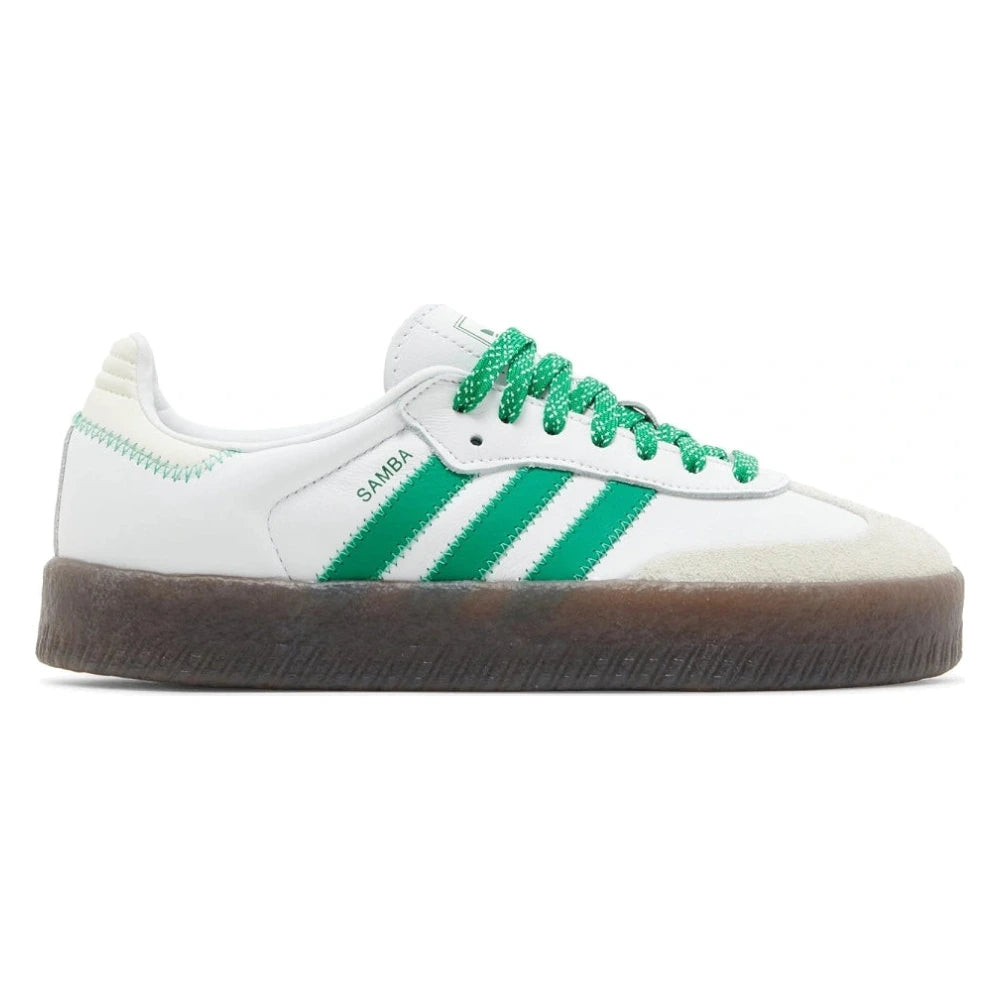 Tênis Adidas Sambae White Green Gum Branco